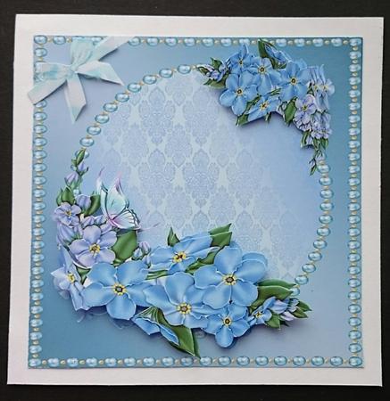 Blue Florals by Sue Soules