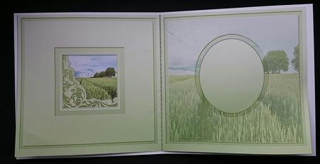 Wheat Fields Matching 6in x 6in Insert by Sue Soules