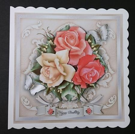 Soft Vintage Roses Card Mini Kit by Sue Soules