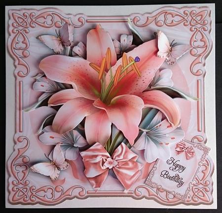 Soft Vintage Lilly Card Mini Kit by Sue Soules