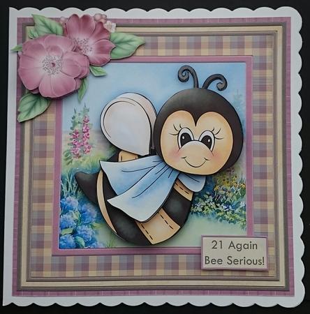 Buzzin Bee Various Occasions 7.5 Decoupage Mini Kit by Sue Soules