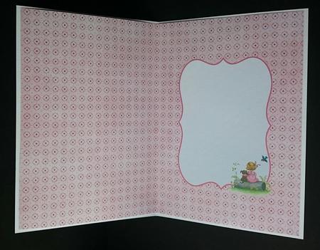 Chloe & Puppy Card Insert by Sue Soules