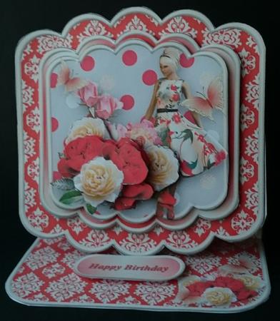 Summer Walking - Stacked Layer Easel Card Mini Kit by Sue Soules