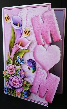 Over the Side Mum & Florals Birthday Mother's Day Mini Kit by Sue Soules