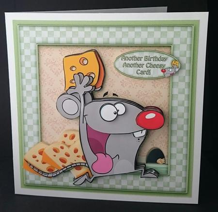 Just Another Cheesy Birthday Card by Sue Soules