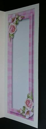 Floral & Flutters Large Dl - Roses & Lilies Insert by Sue Soules