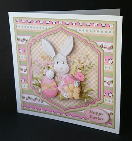 The Easter Bunny - Shaped Layers Card Mini Kit by Sue Soules
