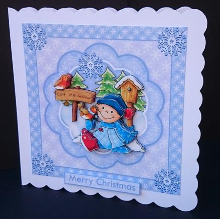 Christmas Robin Pals Topper & Decoupage by Sue Soules