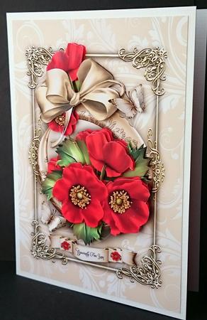 Red Poppies Flowers by Sue Soules