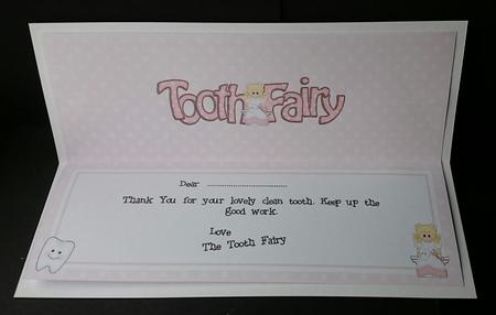 Large Dl Tooth Fairy Matching Insert by Sue Soules