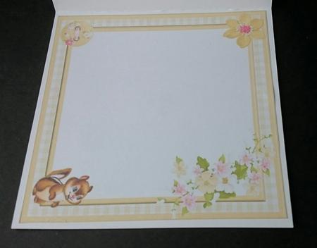 Charlie the Chipmunk Card Insert by Sue Soules