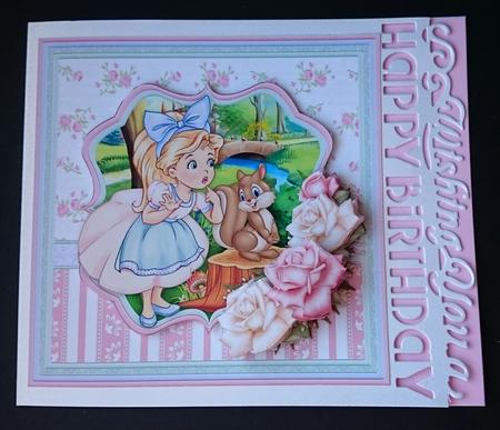 Woodland Friends 8x8 Decoupage Mini Kit by Sue Soules