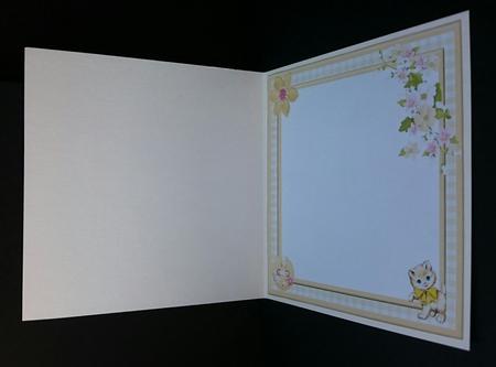 Wishing You a Purrfect Day Card Insert by Sue Soules