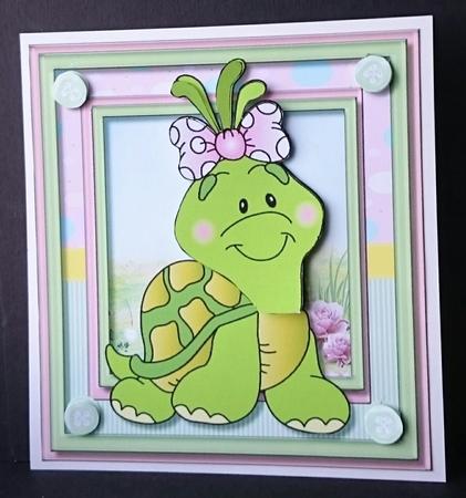 Turtles New Hair Bow by Sue Soules