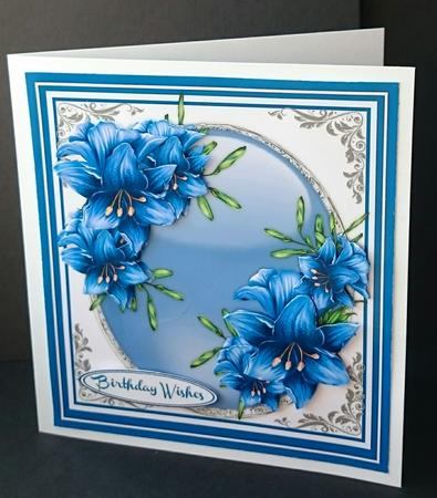Stunning Lillie's in Blue  by Sue Soules
