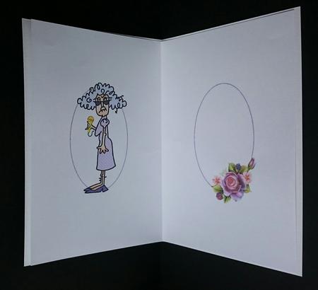 Stella Has Ginseng for Her Birthday Insert by Sue Soules