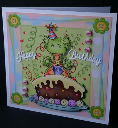 Dragons Birthday Wishes by Sue Soules
