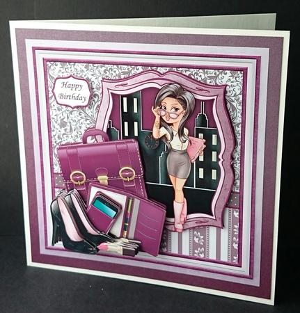 I Mean Business Birthday Leaving New Job Mini Kit by Sue Soules