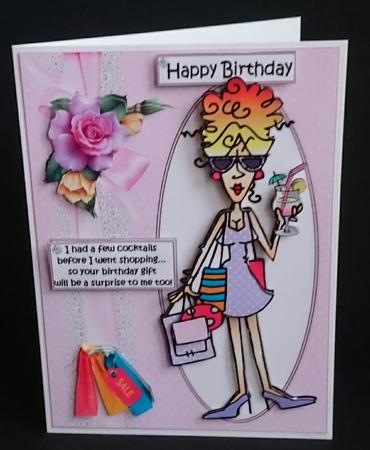 Rita Shopping for Your Birthday by Sue Soules