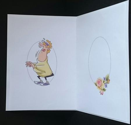 Shirley Can Touch Her Toes Insert by Sue Soules