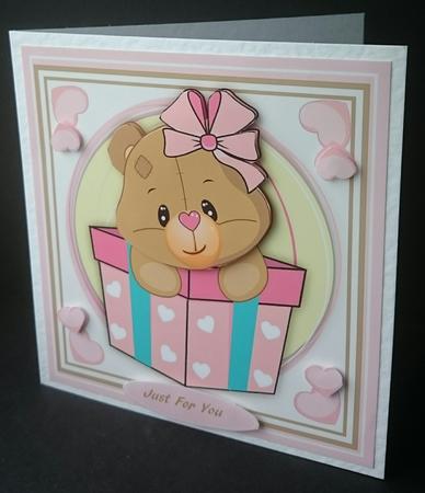 Cute Bear in a Box  by Sue Soules