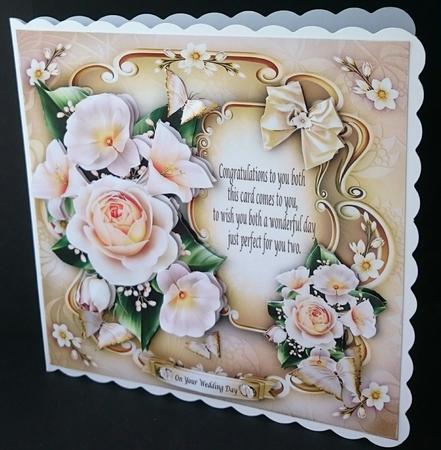 Anniversary Wedding Card by Sue Soules