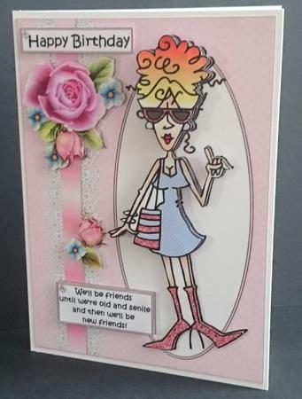 Rita Happy Birthday Friend by Sue Soules