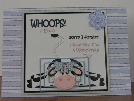 Whoops a Daisy - Belated Birthday by Sue Taylor
