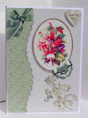 Fuschia with a Flourish by Sue Taylor