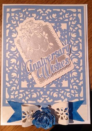 Anniversary Tag Card by Sue Coultous