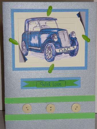Father's Day Blue by Sue Turner