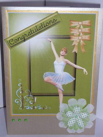 Ballerina.gold Sunburst by Sue Turner