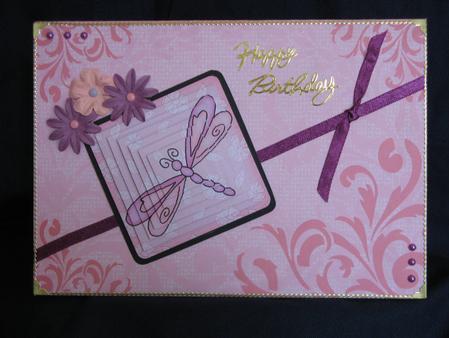Dreamy Dragonfly Pyramage Sheet by Sue Turner