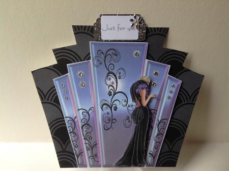 Art Deco Lady with Panels by Susan Armishaw