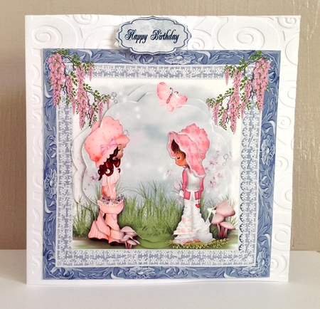 girls framed mini kit by Susan Byczko