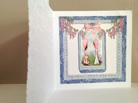 girls framed mini kit by Susan Byczko
