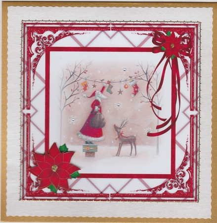 SANTAS SOCKS TOPPER by Susan Cummings