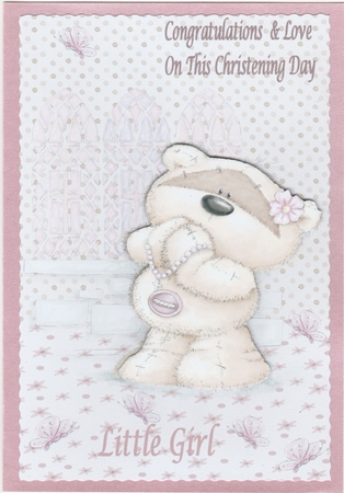 Little  Girl Christening by Susan Cummings