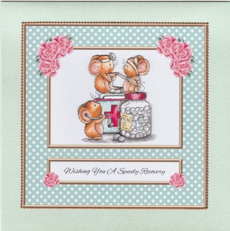 Cute Critters - Speedy Recovery Card Three by Susan Cummings