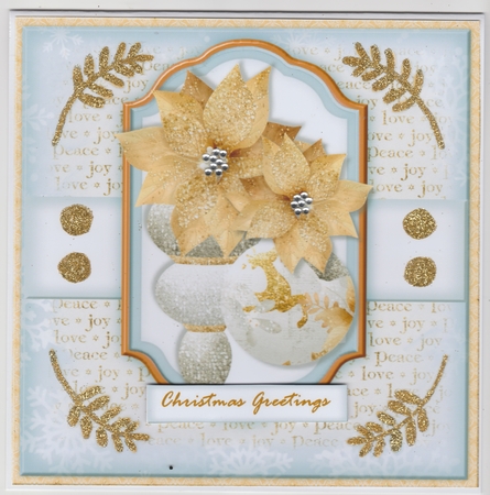 Glorious Christmas Baubles  &  Doves Mini Kit by Susan Cummings
