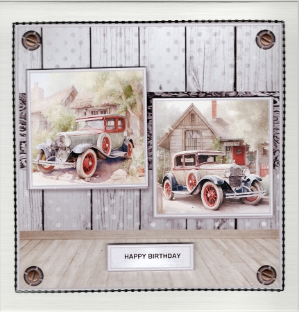 Classic Cars Quick Card Kit 1 by Susan Cummings