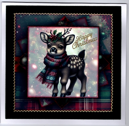 Winter Deer 2 Mini Kit  by Susan Cummings