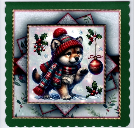 Cute Winter Animals Mini Kit 7X7 by Susan Cummings