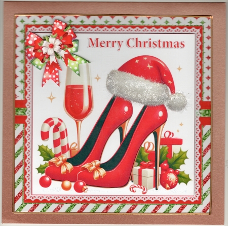 7x7 Fabulous Christmas wishes choice 0f four mini kit by Susan Cummings