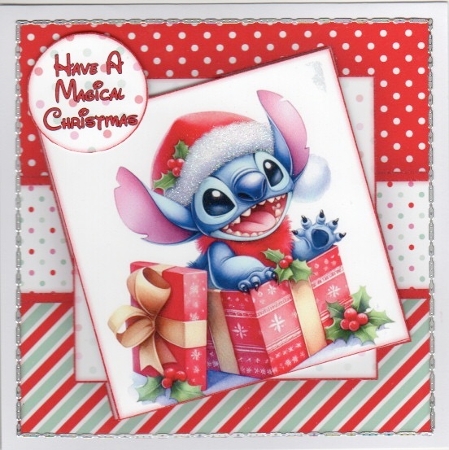 Stitch Christmas Mini Kit 2 7x7 by Susan Cummings