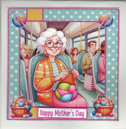 Knitting is my happy place by Susan Cummings