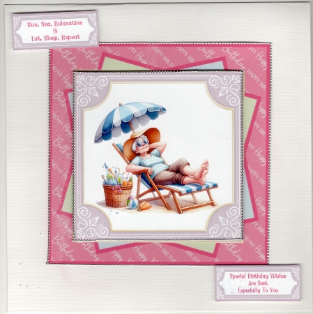 Funny Lady Cruise Activities - 6x6 Mini Kit by Susan Cummings
