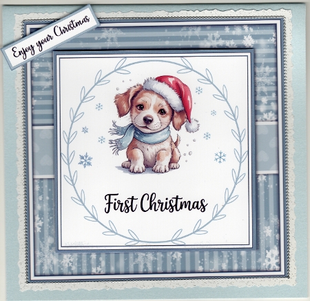 First Christmas Boy - Mini Kit 6x6 by Susan Cummings