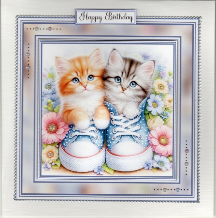 Minikit - Kitten in Sneakers by Susan Cummings