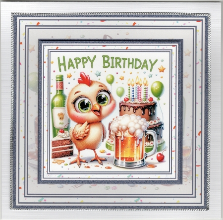 Minikit Happy Birthday Chicken by Susan Cummings